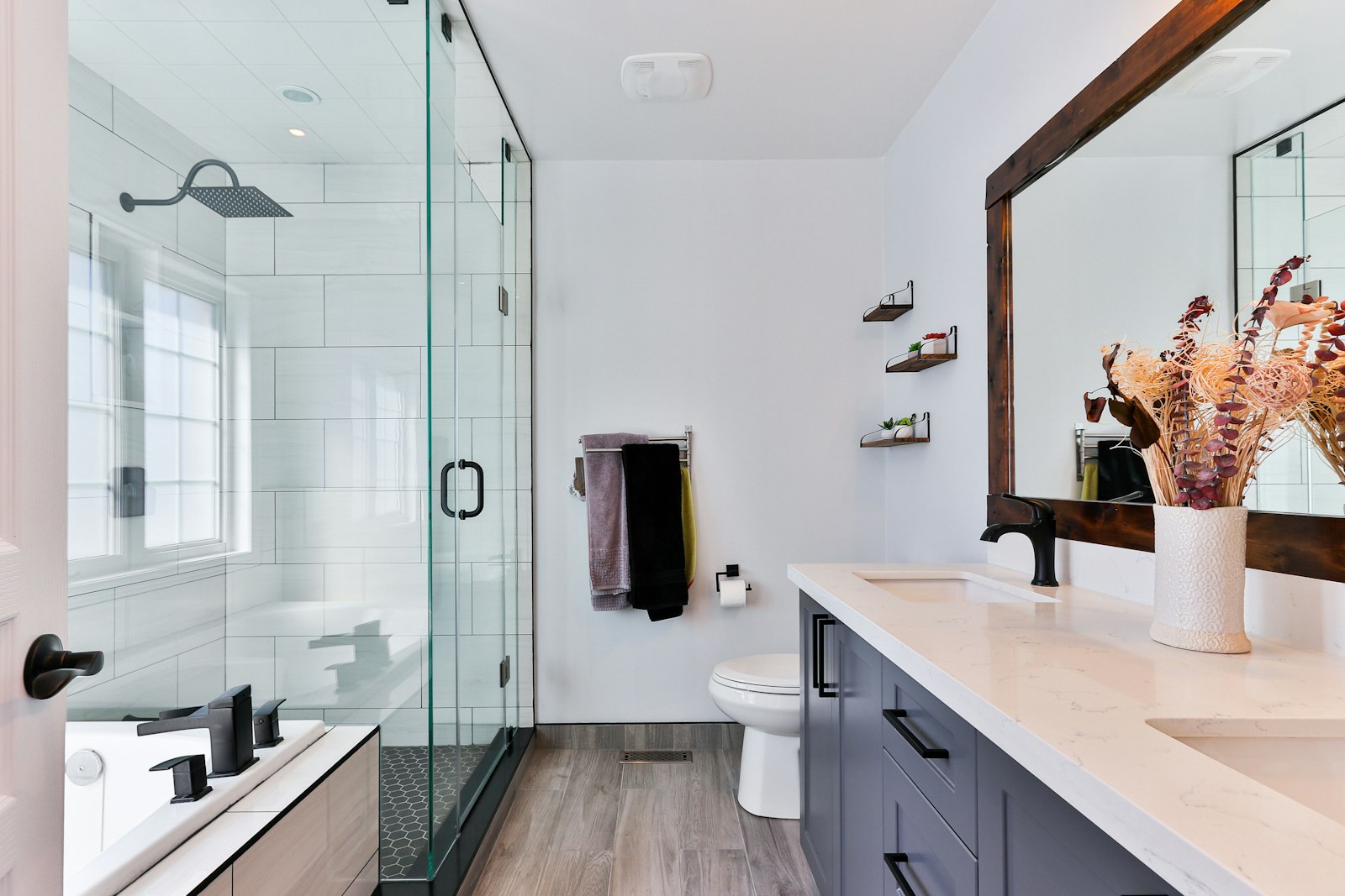 Bathroom finishes